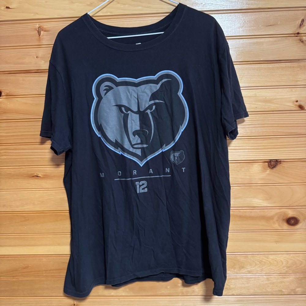 Fanatics Memphis Grizzlies Ja Morant #12 Black Tee Large